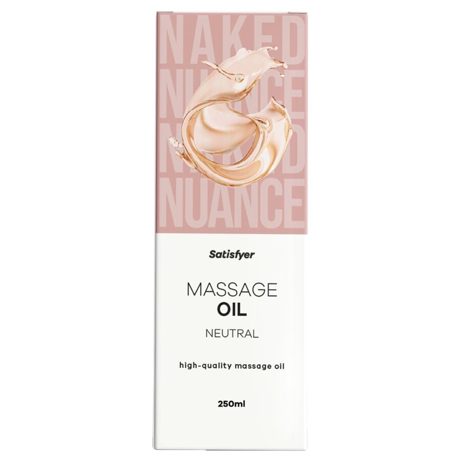 SATISFYER - HUILE DE MASSAGE NEUTRE DE HAUTE QUALITÉ 250 ML