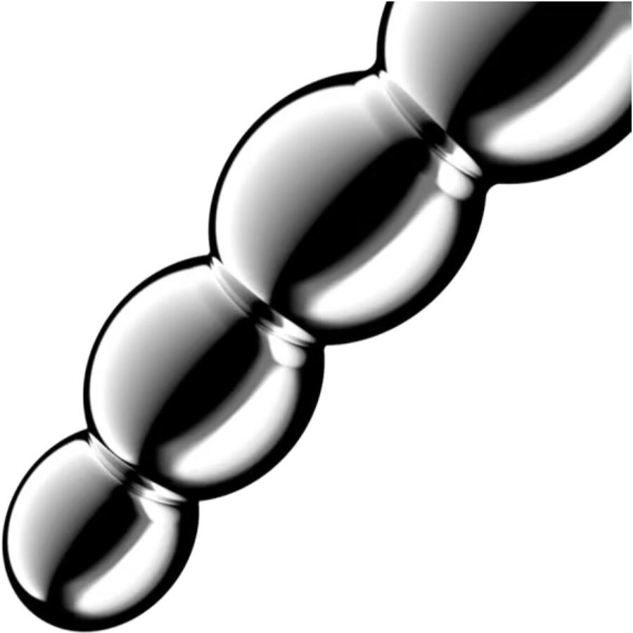 SATISFYER - STAR FORCE 1 GODEMICHET DOUBLE EN ACIER INOXYDABLE