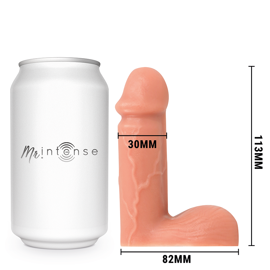 MR INTENSE - LOPPPY PACKER PÉNIS FROID RÉALISTE AVEC TESTICULES TAILLE S