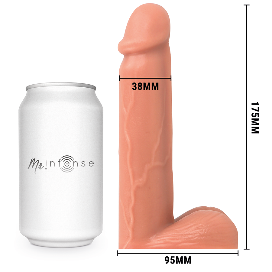 MR INTENSE - LOPPPY PACKER PÉNIS FROID RÉALISTE AVEC TESTICULES TAILLE L