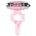 BAILE - ANNEAU SILICONE 10 RYTHMES DE LANGUE AVEC VIBRATION ROSE