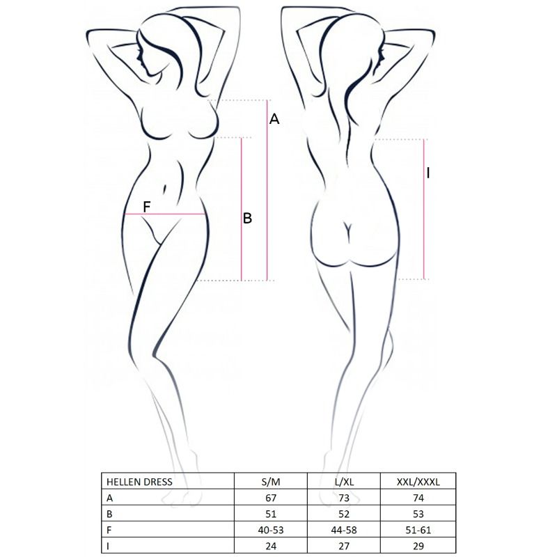 PASSION - FEMME HELLEN ROBE ET STRING