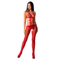PASSION - FEMME BS084 BODYSTOCKING NOIR TAILLE UNIQUE